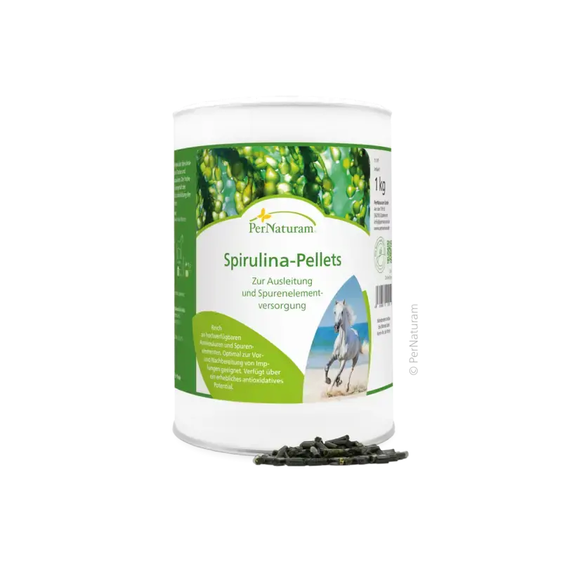 Spirulina Pellets Horse Support
